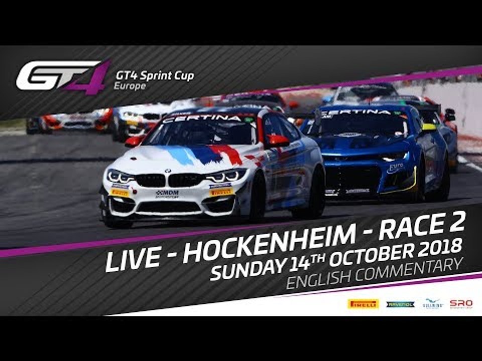 Race 2 - Hockenheim -  GT4 Sprint Cup Europe 2018