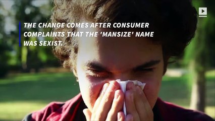 Kleenex 'Mansize' Tissues Will Rebrand