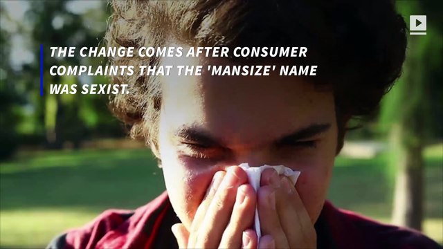 Kleenex 'Mansize' Tissues Will Rebrand