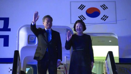 문 대통령, 네 번째 방문국 벨기에 도착...아셈 정상 만나 비핵화 설명 / YTN