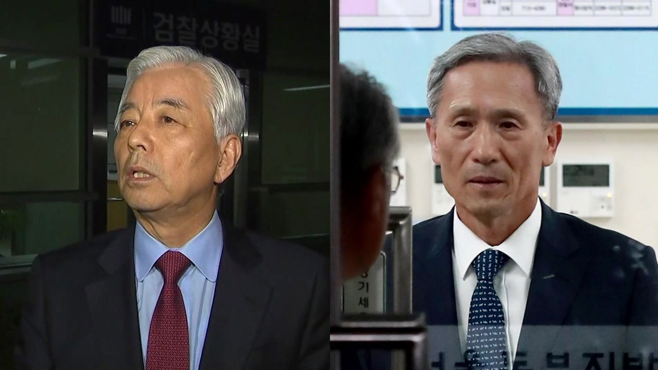 '계엄령 문건' 김관진·한민구 검찰조사 받고 귀가 / YTN