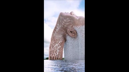 Cette fontaine au japon est merveilleuse