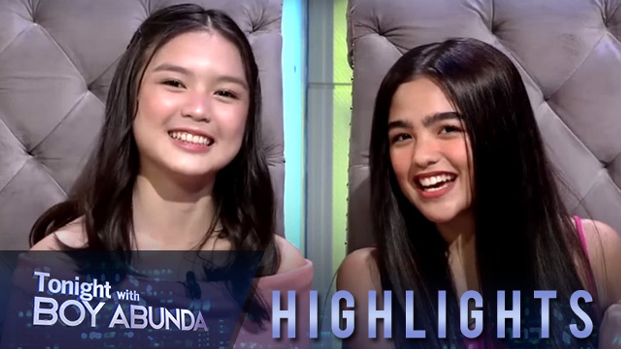 TWBA: Andrea Brillantes and Francine Diaz recalls the start of their respective showbiz careers