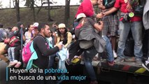 Migrantes hondureños avanza pese a amenazas de Trump