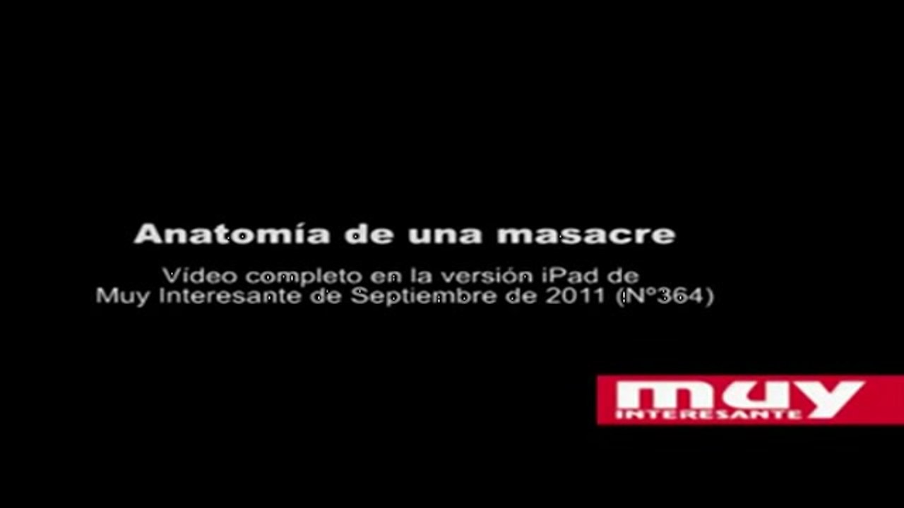 Anatomía de una masacre