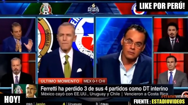 PRENSA MEXICANA: QUISIMOS SUPERAR A PERÚ Y CHILE NOS BAILÓ |PERÚ RECHAZO AMISTOSO CON MÉXICO