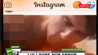 Luli habría subido por error un video íntimo con su pololo a Instagram