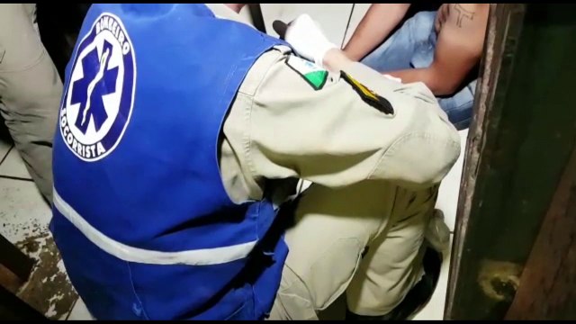 Detento se fere e precisa de socorro do Siate