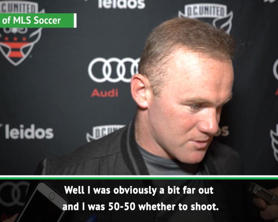 I just fancied it and in the end I made the right decision - Rooney on DC free-kick