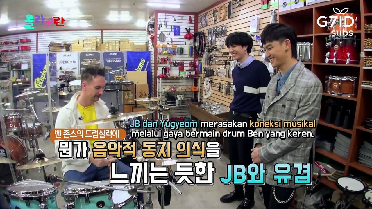 [G7IDSUBS] 180521 The Extraordinaire Collaboration 'Collaboran' Ep.2 - JB, Yugyeom