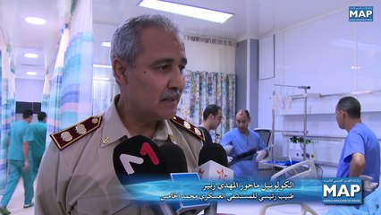 ﺣﺎﺩﺙ ﺍﻧﺤﺮﺍﻑ ﻗﻄﺎﺭ.. ﻧﻘﻞ ﺍﻟﻤﺼﺎﺑﻴﻦ ﺇﻟﻰ ﺍﻟﻤﺴﺘﺸﻔﻰ ﺍﻟﻌﺴﻜﺮﻱ