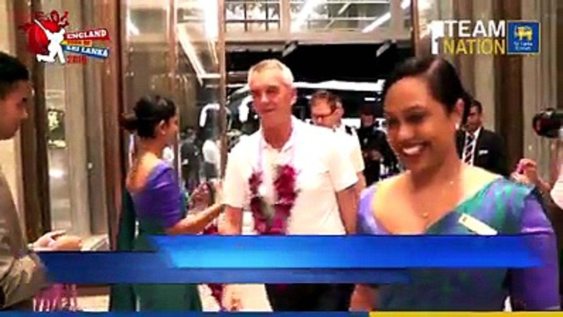 England Team Arrived in Sri Lanka