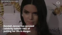 Kendall Jenner Puts TMZ On Blast For Endangering Her Life