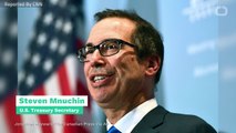 Mnuchin Is Not Attending Saudi Conference