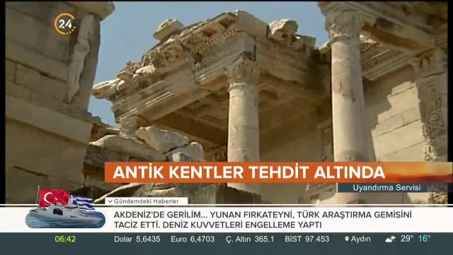 İklim değişikliği Efes'i tehdit ediyor