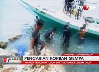 Warga Temukan 7 Sepeda Motor Korban Gempa di Dalam Sungai