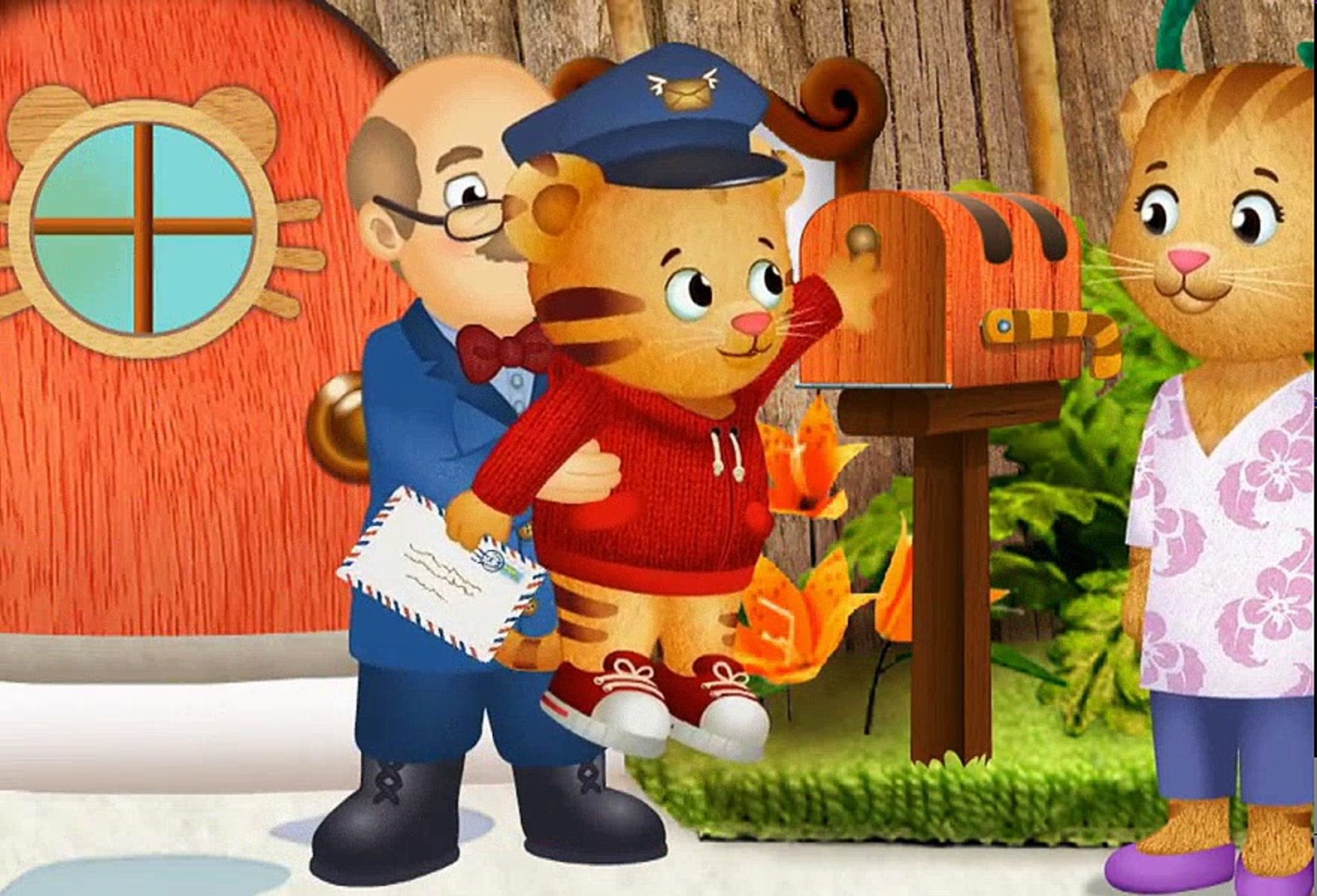 Daniel Tiger Vogn Daniel Cares About His Friends | Valentine's Day For