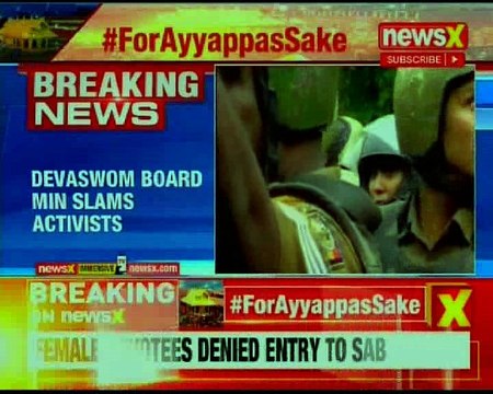 Sabarimala Temple Row: Kerala Government takes U-Turn; Women devotees denied entry