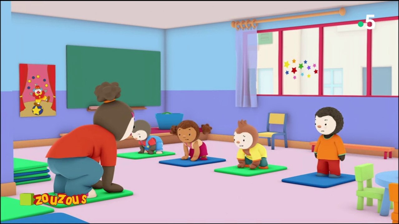 T'choupi à l'école  saison 2  - Le yoga des animaux
