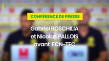 Boschilia et Pallois avant FC Nantes - Toulouse FC