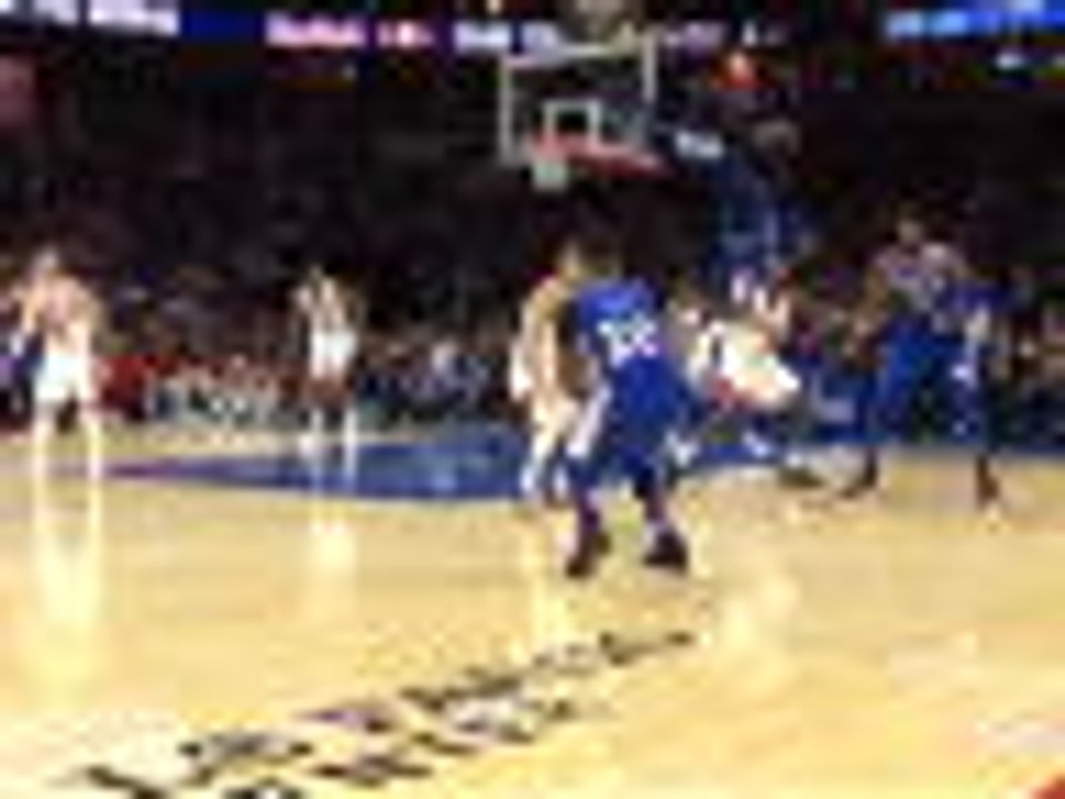 Crowd erupts as Fultz makes first three-pointer of career