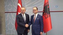 Bakan Çavuşoğlu, Arnavutluk Dışişleri Bakanı Bushati ile Görüştü