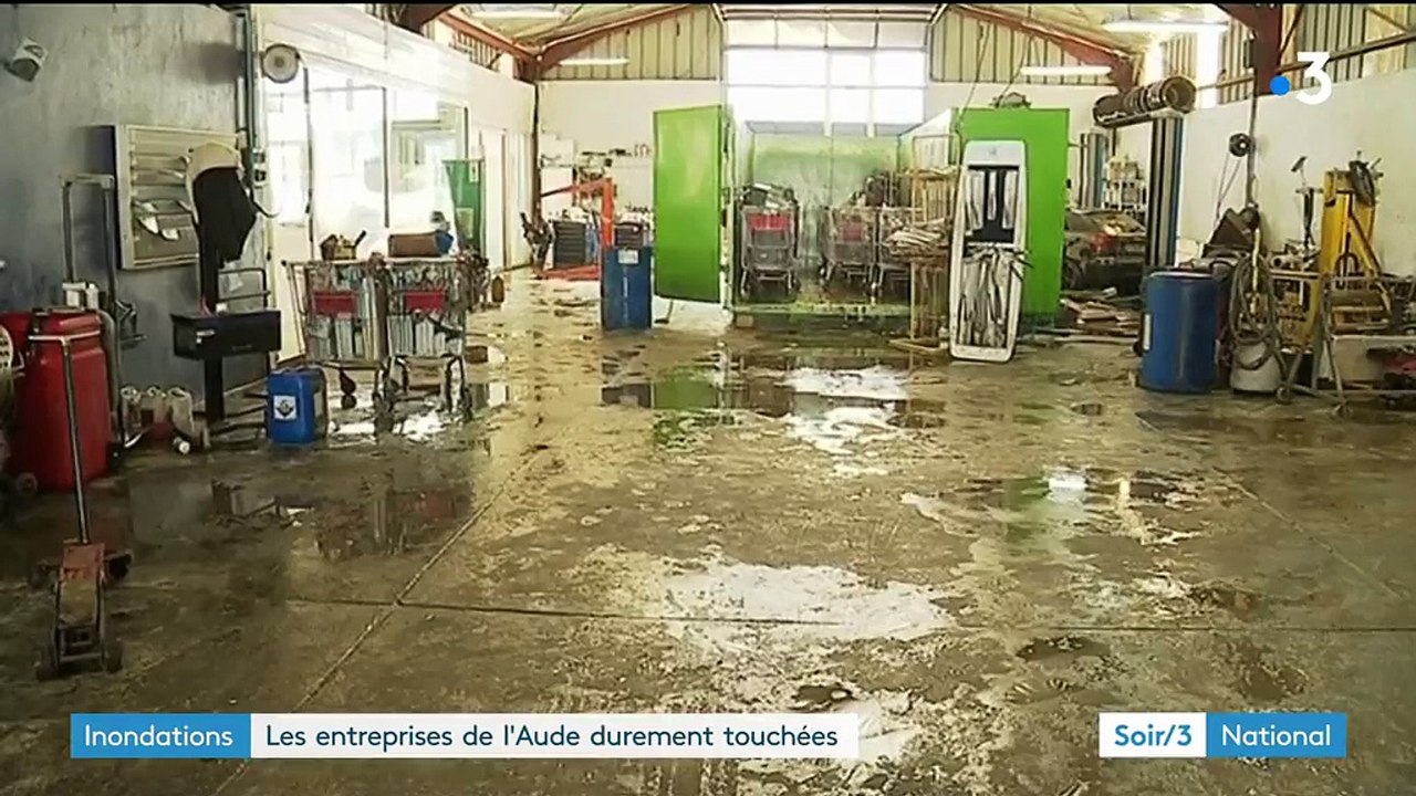 Inondations : les entreprises de l’Aude durement touchées
