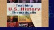 Best product  Teaching U.S. History Thematically