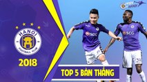 Top 5 bàn thắng đẹp của CLB Hà Nội tại V.League 2018 | HANOI FC