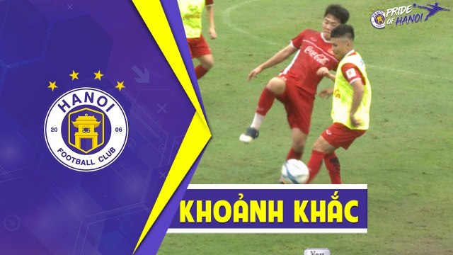 Pha xử lý điệu nghệ của Quang Hải trong một buổi tập của ĐTVN | HANOI FC