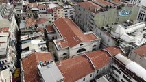 Ara Güler’in cenaze töreninin yapılacağı kilise havadan görüntülendi