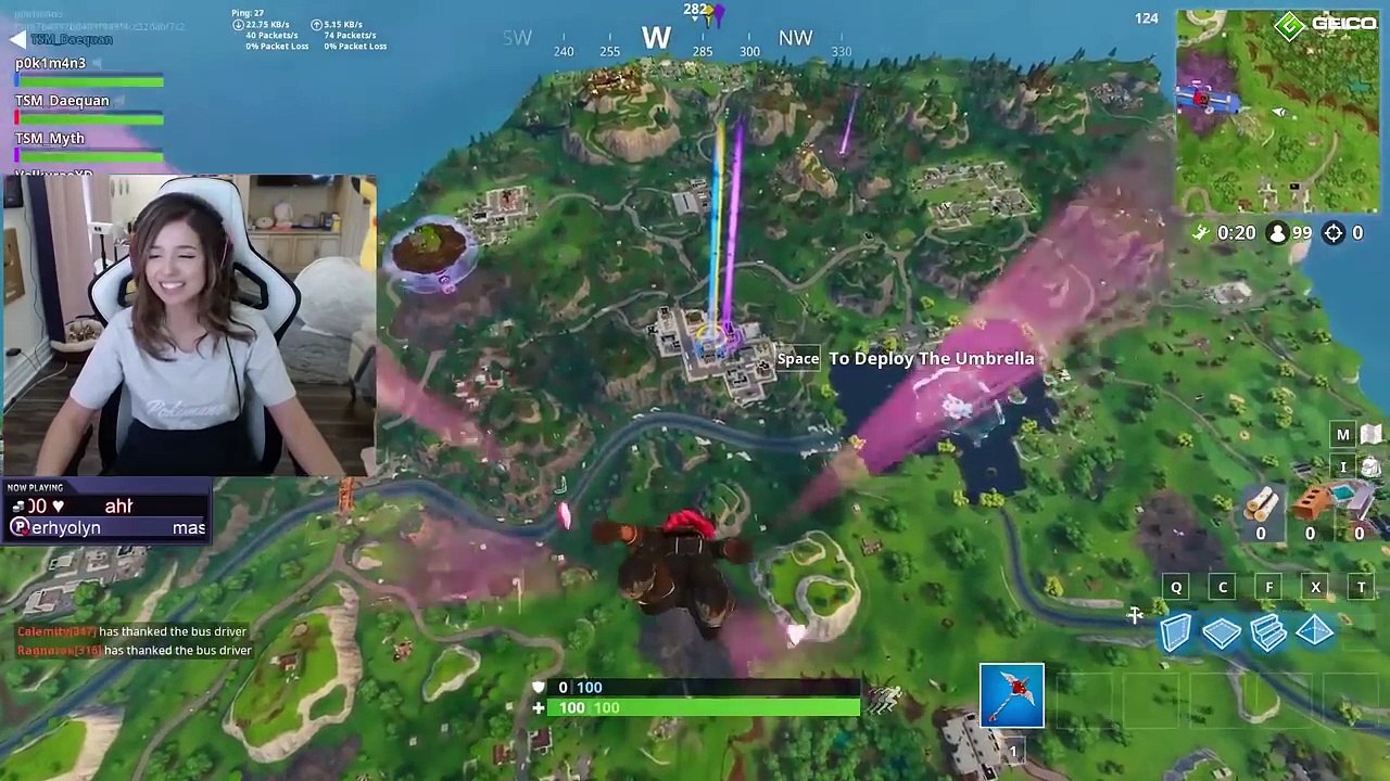 DAEQUAN CALLED ME WHAT?! Fortnite Ft. TSM Myth & Valkyrae!