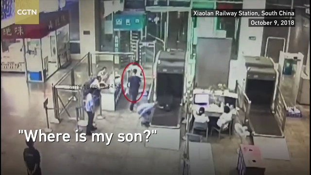 Un papa perd son fils à l’aéroport