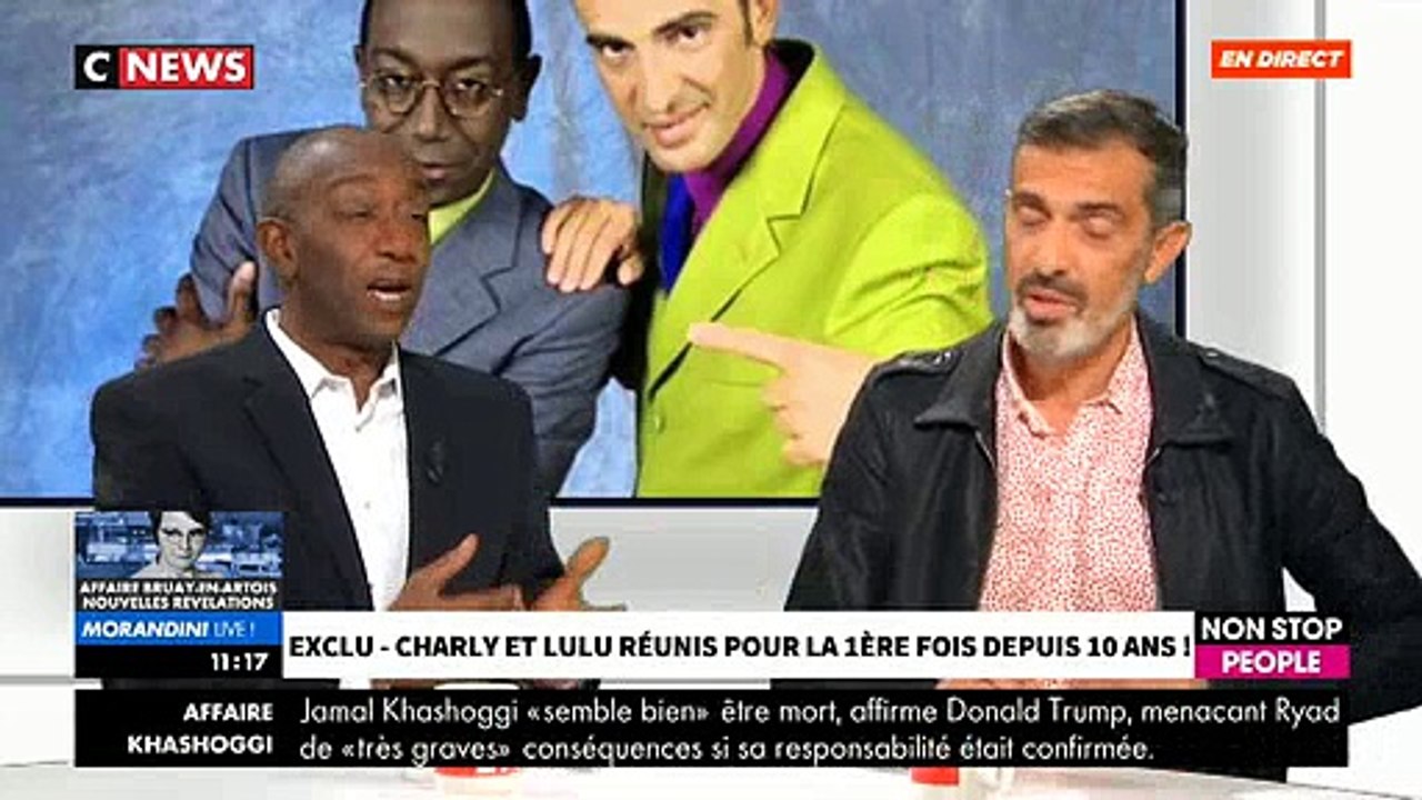 Pour leur retour à la télévision dans "Morandini Live", Charly et Lulu se lâchent totalement et balancent à tout va ! - Regardez