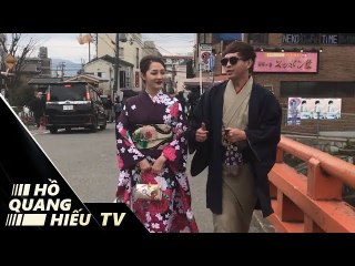Bảo Anh và Hồ Quang Hiếu tình tứ tay trong tay ở Nhật Bản