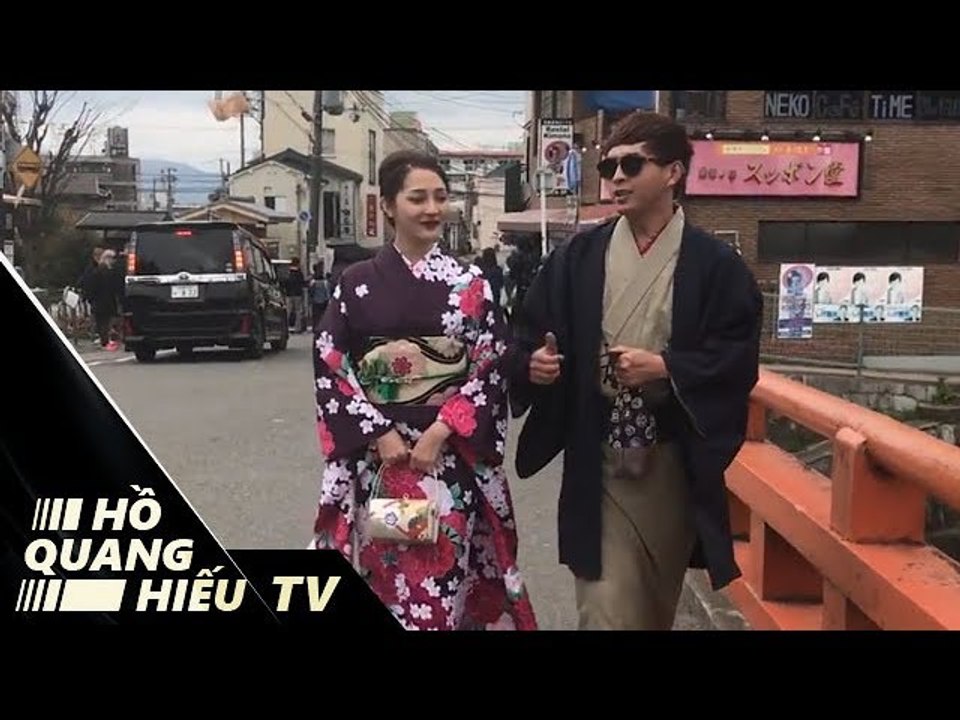 Bảo Anh và Hồ Quang Hiếu tình tứ tay trong tay ở Nhật Bản