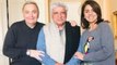 Javed Akhtar meets Rishi Kapoor and Neetu Singh in New York; cehck out| FilmiBeat