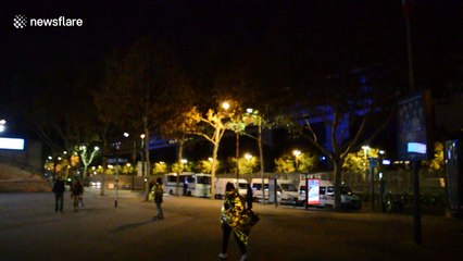 K-pop fans camp overnight in chilly temperatures for BTS show in Paris