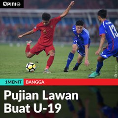 #1MENIT | Pujian Lawan Buat U-19