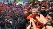 Tempers flare at solidarity rally for Zahid