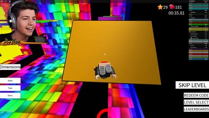 LITTLE SISTER CHEATS in ROBLOX *IMPOSSIBLE* RAINBOW SPEED OBBY RACE!