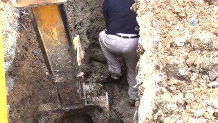 Kanalizasyon Çalışması Yapan İşçi Toprak Altında Kaldı