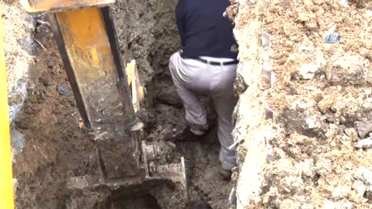 Kanalizasyon Çalışması Yapan İşçi Toprak Altında Kaldı