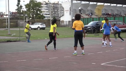 illustration de entrainement de l'équipe de handball bandama
