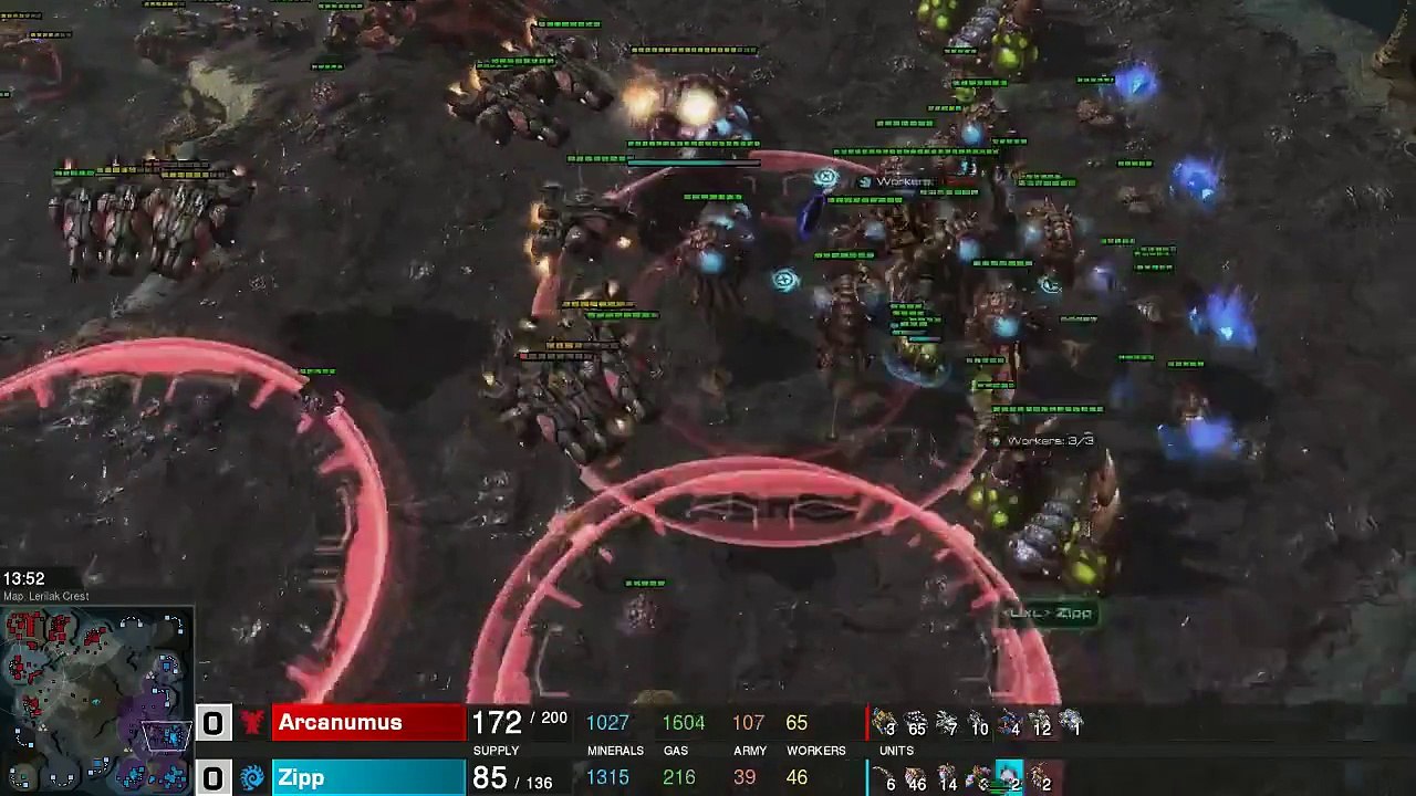 Arcanumus vs Zipp Game 1 & 2 with post game interview. (Part 3)