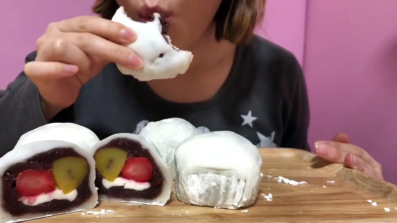 【EATING SOUNDS】なんじゃこら大福!!!NANJAKORA(What’s this) DAIFUKU!!!