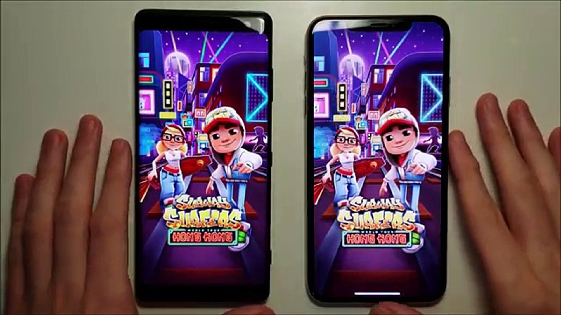 ⁣Sony Xperia XZ3 vs iPhone XS Max Speed Test, Speakers & Camera Test!