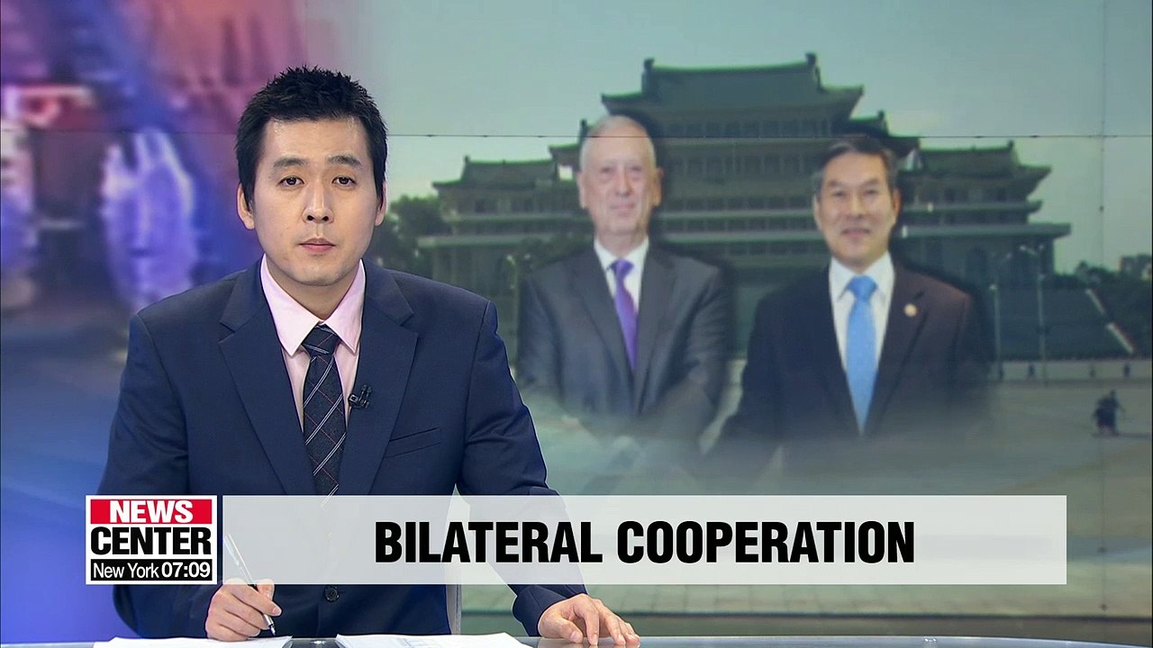 Defense chiefs of S. Korea and U.S vow to coordinate on denuclearization