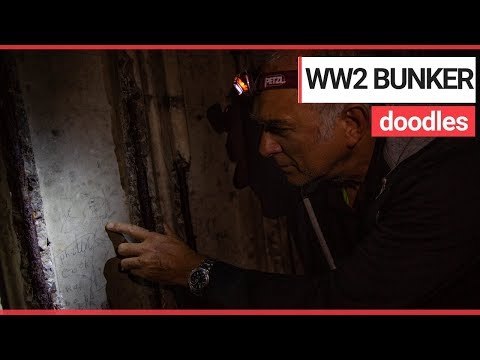 WW2 bunker beneath school features graffitti from 1940's | SWNS TV