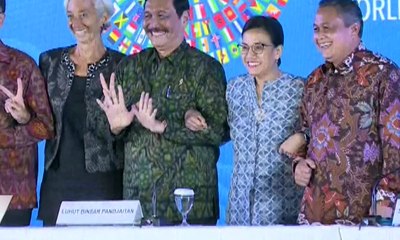 Luhut Bantah Lakukan Kampanye di Forum IMF-Bank Dunia